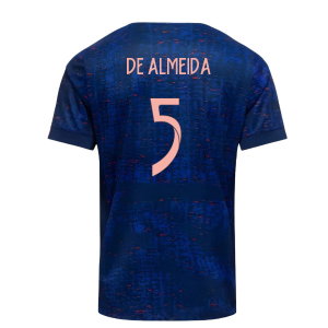 2025 France Womens Team Home Shirt (Kids) (De Almeida 5)