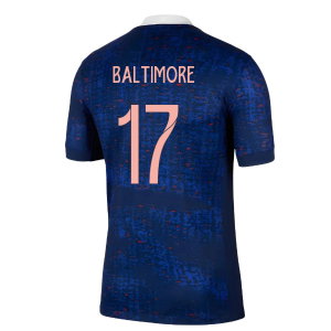 2025 France Womens Team Home Shirt (Unisex) (Baltimore 17)