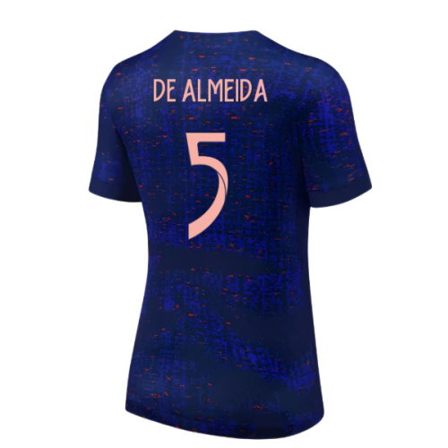 2025 France Womens Team Home Shirt (Unisex) - Ladies (De Almeida 5)