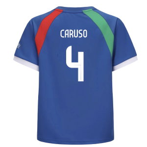 2025 Italy WEC Poly T-shirt (Blue) - Kids (Caruso 4)