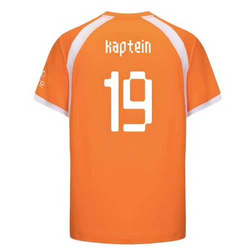 2025 Netherlands WEC Poly T-shirt (Orange) - Mens (Kaptein 19)