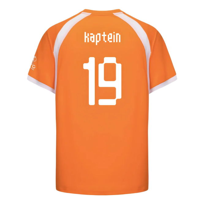 2025 Netherlands WEC Poly T-shirt (Orange) - Mens (Kaptein 19)