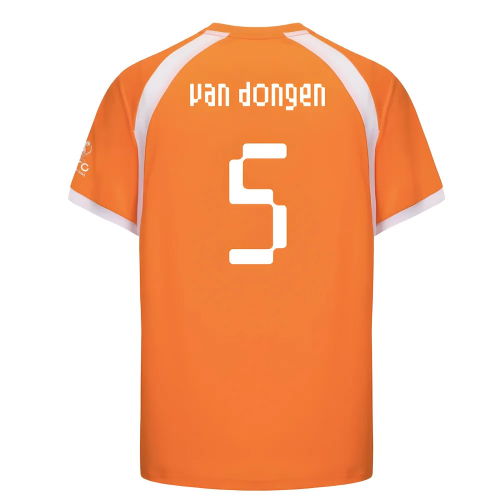 2025 Netherlands WEC Poly T-shirt (Orange) - Mens (Van Dongen 5)