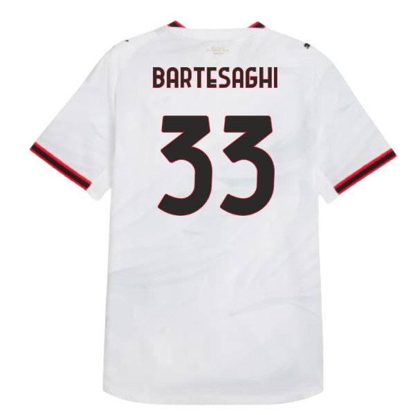 2026-2027 AC Milan Authentic Away Shirt (Bartesaghi 33)