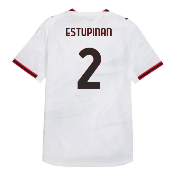 2026-2027 AC Milan Authentic Away Shirt (Estupinan 2)