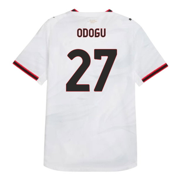 2026-2027 AC Milan Authentic Away Shirt (Odogu 27)