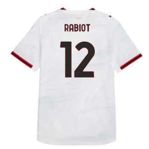 2026-2027 AC Milan Authentic Away Shirt (Rabiot 12)