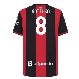 2026-2027 AC Milan Authentic Home Shirt (Gattuso 8)
