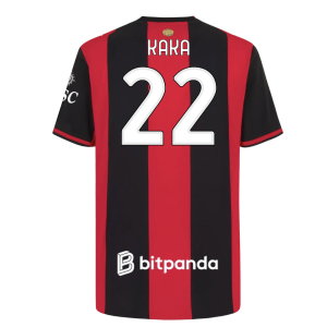 2026-2027 AC Milan Authentic Home Shirt (Kaka 22)