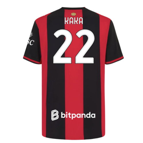 2026-2027 AC Milan Authentic Home Shirt (Kaka 22)