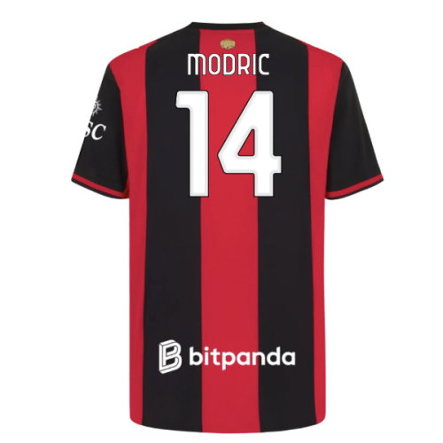 2026-2027 AC Milan Authentic Home Shirt (Modric 14)