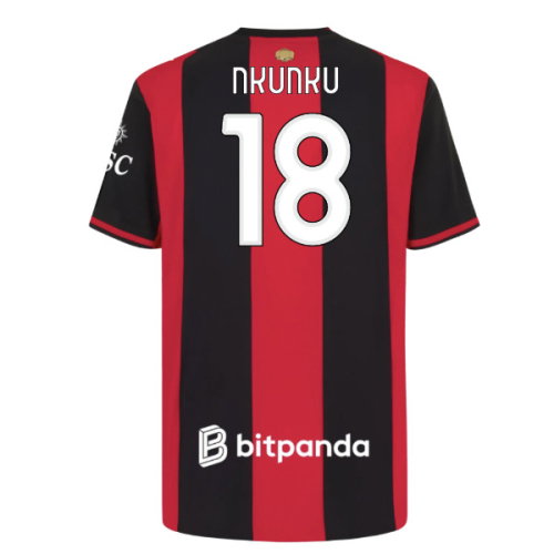 2026-2027 AC Milan Authentic Home Shirt (Nkunku 18)