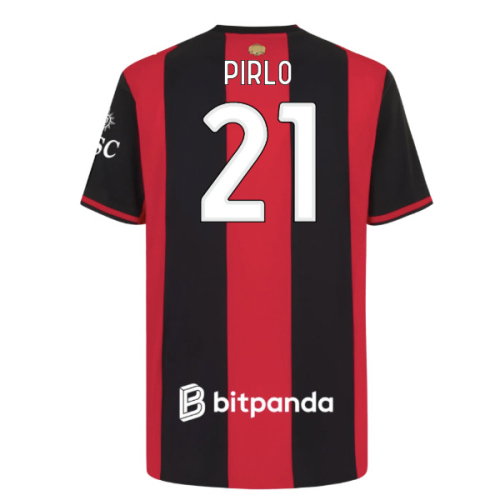 2026-2027 AC Milan Authentic Home Shirt (Pirlo 21)