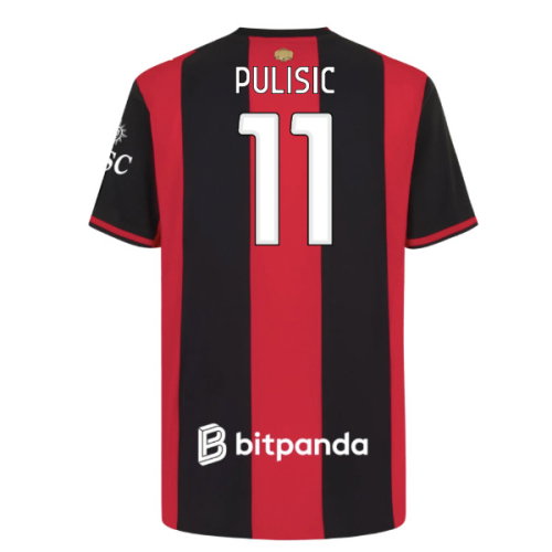 2026-2027 AC Milan Authentic Home Shirt (Pulisic 11)