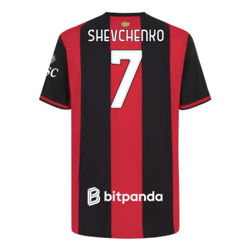 2026-2027 AC Milan Authentic Home Shirt (Shevchenko 7)