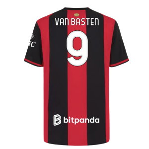 2026-2027 AC Milan Authentic Home Shirt (Van Basten 9)