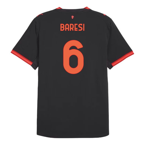 2026-2027 AC Milan Authentic Third Shirt (Baresi 6)