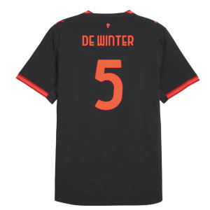 2026-2027 AC Milan Authentic Third Shirt (De Winter 5)