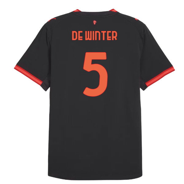 2026-2027 AC Milan Authentic Third Shirt (De Winter 5)