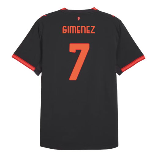2026-2027 AC Milan Authentic Third Shirt (Gimenez 7)