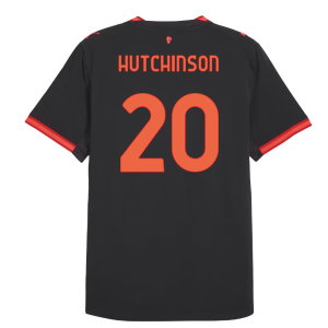 2026-2027 AC Milan Authentic Third Shirt (Hutchinson 20)