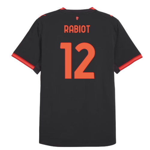 2026-2027 AC Milan Authentic Third Shirt (Rabiot 12)