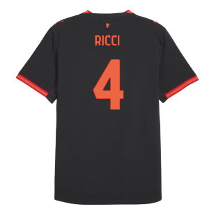 2026-2027 AC Milan Authentic Third Shirt (Ricci 4)