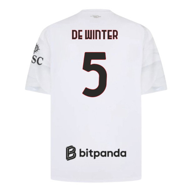 2026-2027 AC Milan Away Shirt (De Winter 5)