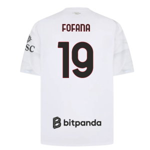 2026-2027 AC Milan Away Shirt (Fofana 19)