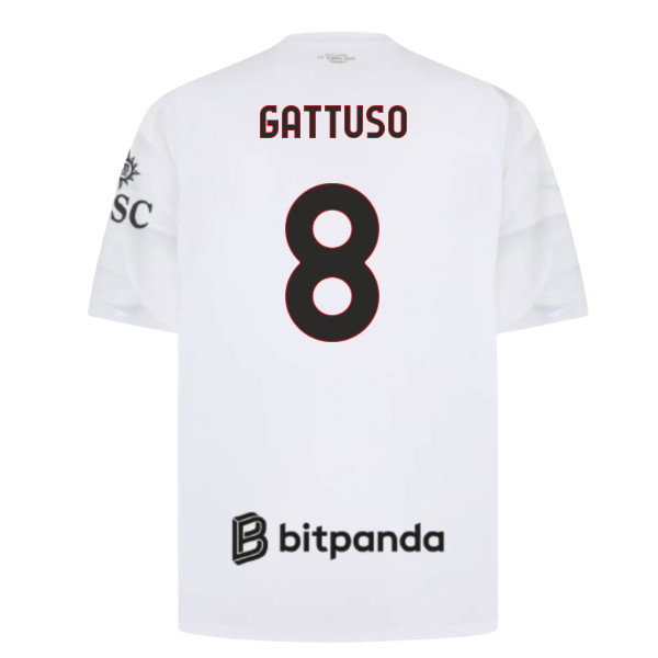 2026-2027 AC Milan Away Shirt (Gattuso 8)