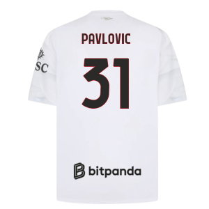 2026-2027 AC Milan Away Shirt (Pavlovic 31)