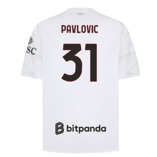 2026-2027 AC Milan Away Shirt (Pavlovic 31)