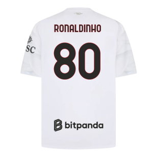 2026-2027 AC Milan Away Shirt (Ronaldinho 80)
