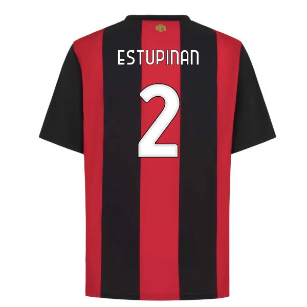 2026-2027 AC Milan Home Shirt (Estupinan 2)