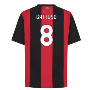 2026-2027 AC Milan Home Shirt (Gattuso 8)