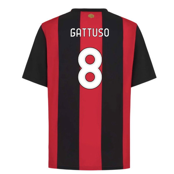 2026-2027 AC Milan Home Shirt (Gattuso 8)