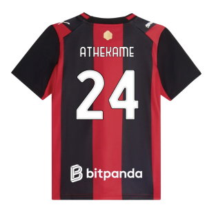 2026-2027 AC Milan Home Shirt (Kids) (Athekame 24)