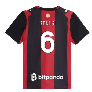 2026-2027 AC Milan Home Shirt (Kids) (Baresi 6)