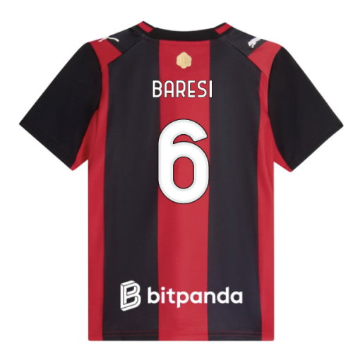 2026-2027 AC Milan Home Shirt (Kids) (Baresi 6)