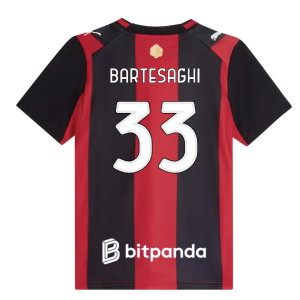 2026-2027 AC Milan Home Shirt (Kids) (Bartesaghi 33)