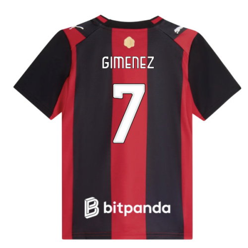 2026-2027 AC Milan Home Shirt (Kids) (Gimenez 7)