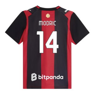 2026-2027 AC Milan Home Shirt (Kids) (Modric 14)