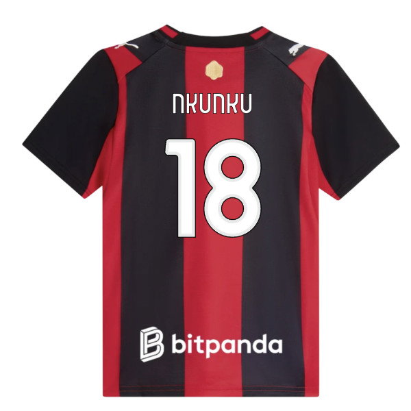 2026-2027 AC Milan Home Shirt (Kids) (Nkunku 18)