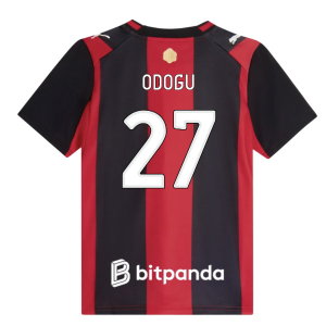 2026-2027 AC Milan Home Shirt (Kids) (Odogu 27)