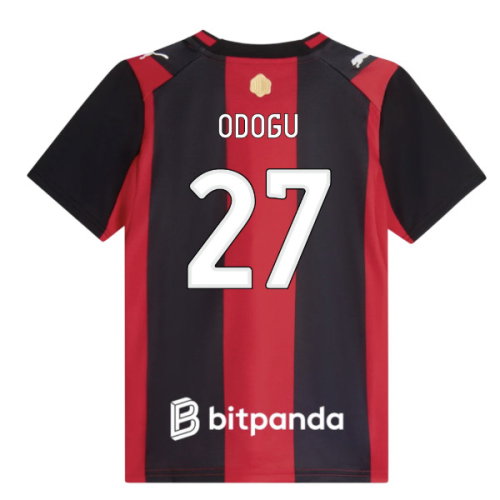 2026-2027 AC Milan Home Shirt (Kids) (Odogu 27)