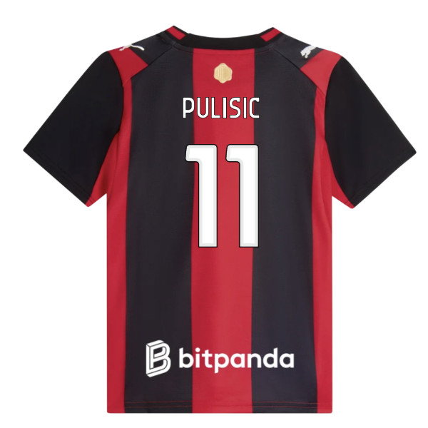 2026-2027 AC Milan Home Shirt (Kids) (Pulisic 11)