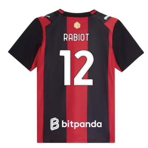 2026-2027 AC Milan Home Shirt (Kids) (Rabiot 12)