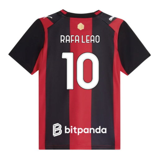 2026-2027 AC Milan Home Shirt (Kids) (Rafa Leao 10)