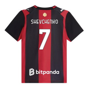2026-2027 AC Milan Home Shirt (Kids) (Shevchenko 7)