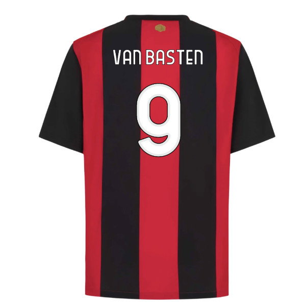 2026-2027 AC Milan Home Shirt (Van Basten 9)